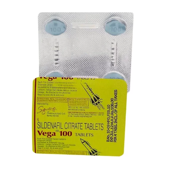 Vega 100 Mg Sertleştirici Ereksiyon Hap