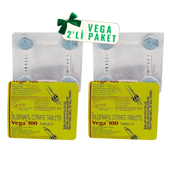 2li Paket Vega 100 Mg Sertleştirici Hap