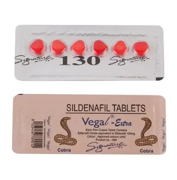 Cobra Kırmızı 130 Mg 6 Sertleştirici Hap