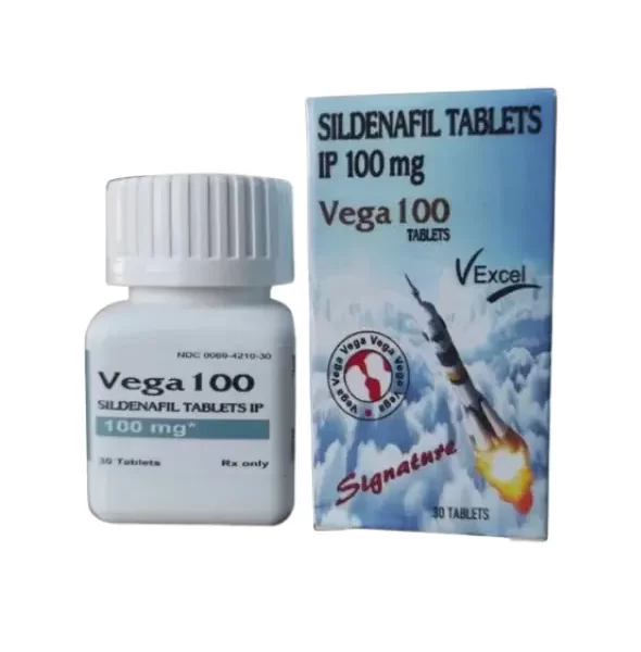 Vega 100 Sildenasil Tablet 100 Mg